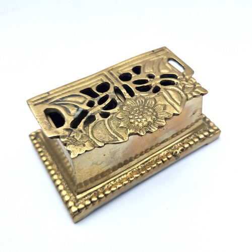Vintage brass snuff - vintage,