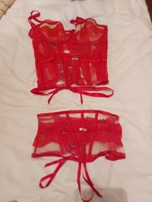 Victoria Secret Red Lace