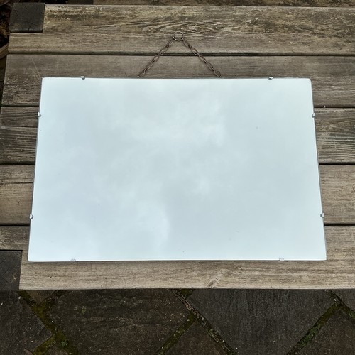 Old vintage large - old, frameless