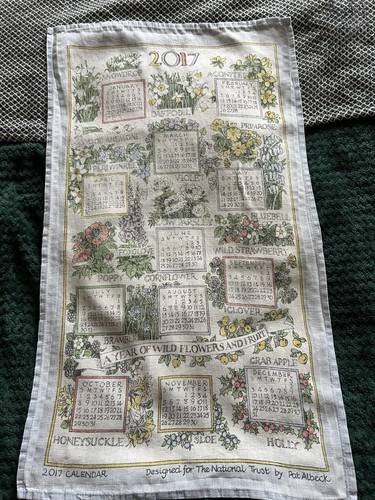 Pat albeck tea towel - tea,