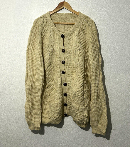 Vintage irish aran cable - vintage, knit