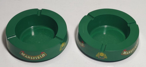 Mansfield brewery ashtrays - mansfield,