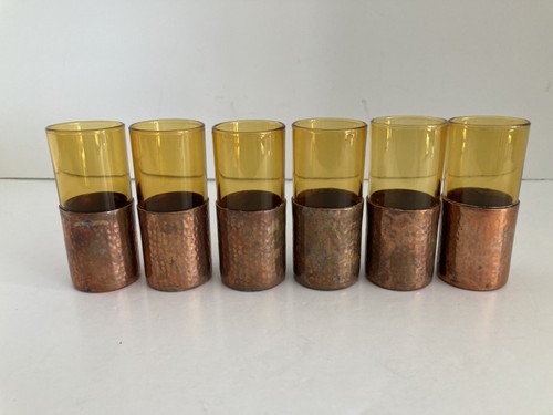 Set hammered copper - of,