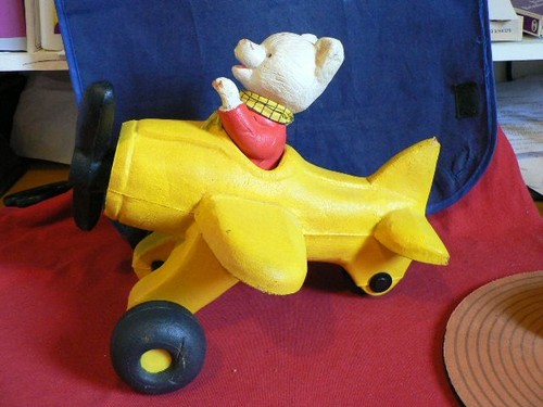 Rupert the bear aeroplane - the,