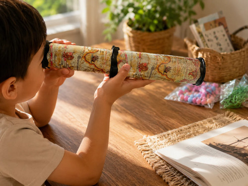 Extendable kaleidoscope toy - extendable,