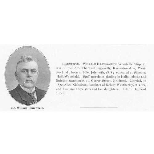 William illingworth - william, of