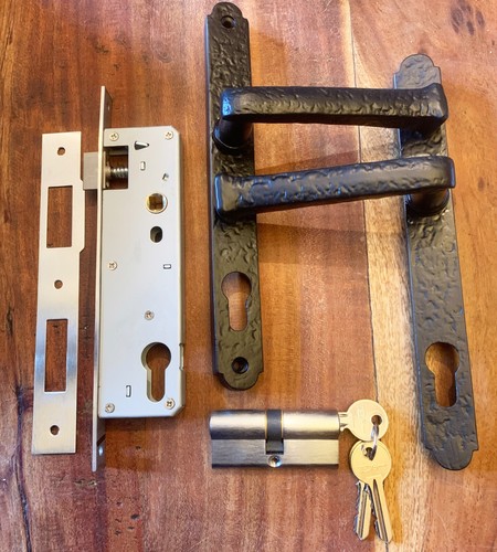 French door handles euro - handles, lock