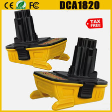 For Dewalt 18V/20V Battery Adapter DCA1820 Li-ion Convert To Ni-MH Ni-Cad DC9096