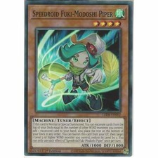 LED8-EN002 Speedroid Fuki-Modoshi Piper | 1st Edition Super Rare Card Yu-Gi-Oh!