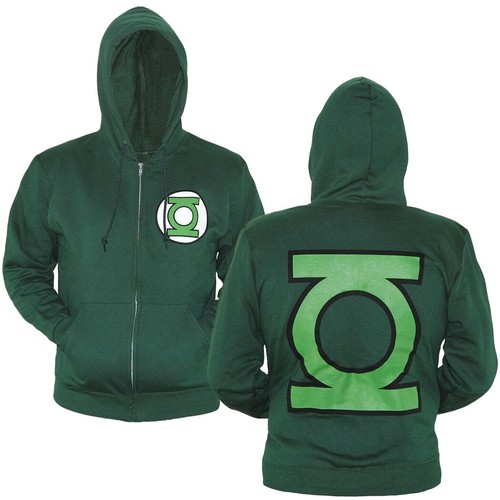 Green lantern symbol zip - green,