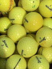 40 Yellow Srixon AD333 Golf Balls Pearl/A Grade