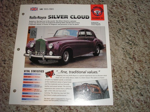 1955 1965 rolls royce - uk, 1955-1965