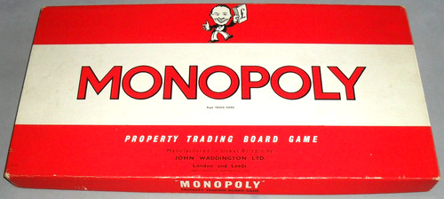 Monopoly board game - board,