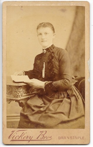 Cdv carte visite devon - de,