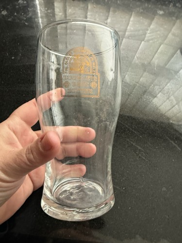 Buckleys pint glass drink used - glass,