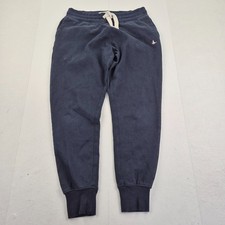 JACK WILLS Joggers 8 Blue Womens Slim Logo Sweatpants Trousers Activewear