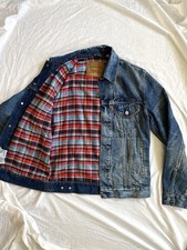 Levi’s Blanket-Lined Trucker Denim Jacket S