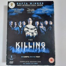The Killing Season 1 DVD Box Set 2011 Arrow Films 5 Disc Danish Crime TV Drama 