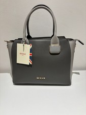 Bessie london tone grey tote - london,