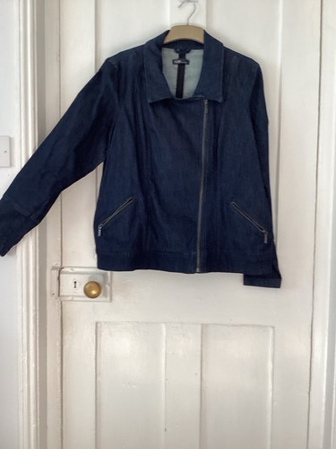 Ladies denim jacket size - jacket,