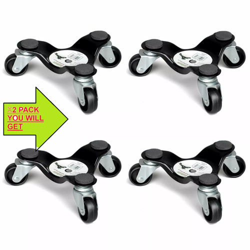 Moving castor dolly wheel - 2x,