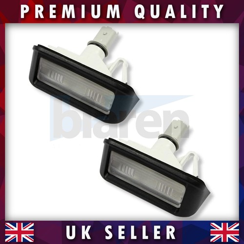 Pair rear number plate - pair,
