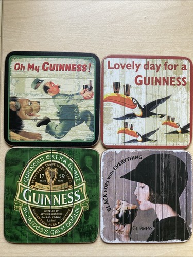 Guiness table coasters - guiness,