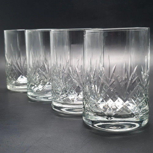 Vintage hungarian cut glass - vintage,