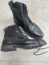 Zara Mens Black Boots Size 8