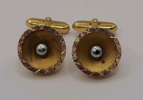 Pair vintage gold plated - of,