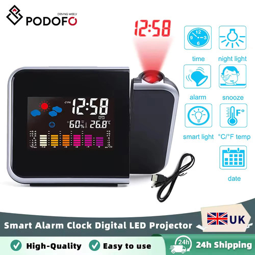 Table clock color - color, display