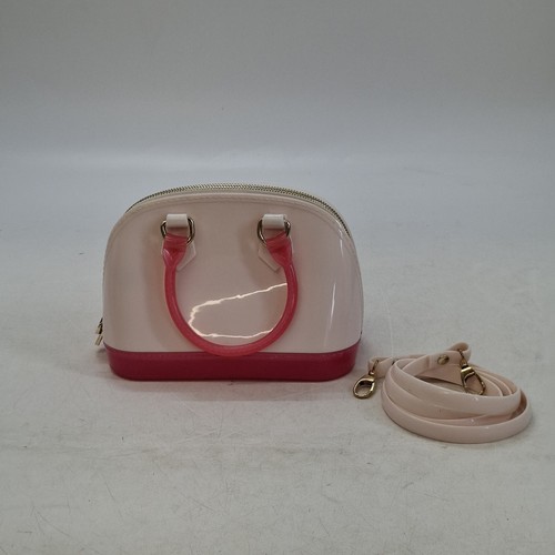 Pink cream jelly crossbody - cream,