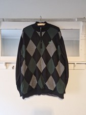 Mens Vintage Slazenger Argyle