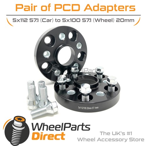 Adapters 5x112 to - adapters, 57.1