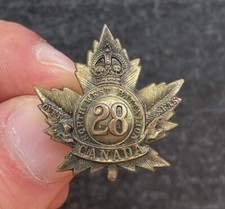 Genuine WW1 Canadian 28th