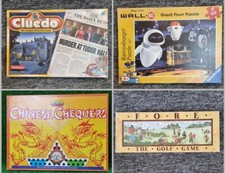 Bundle Of Board Games And Jigsaw Joblot All Complete