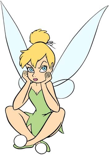 Tinkerbell fairy wall art - fairy,