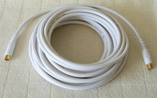 'Sound Tech' 5C-2V COAXIAL CABLE 75 Ohm TV CCTV etc - 10m Long
