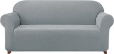 subrtex 1-Piece Stretch Sofa Cover 2-Seaters Spandex Jacquard Fabric Slipcovers