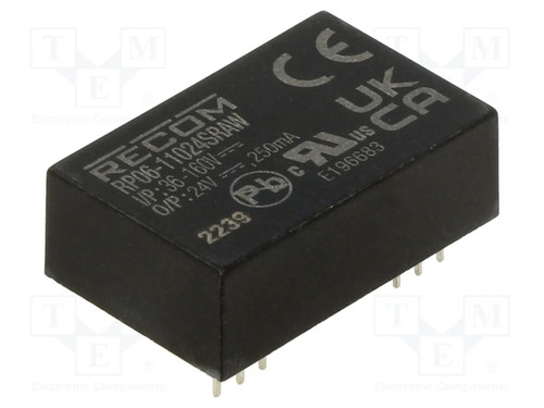 Recom rp06 11024sraw converter - rp06-11024sraw,