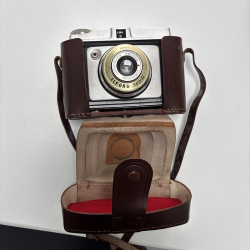 Vintage ilford sporti camera - vintage,