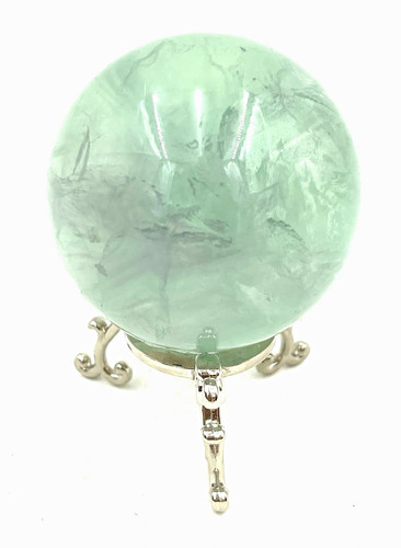 Green polished crystal - green,