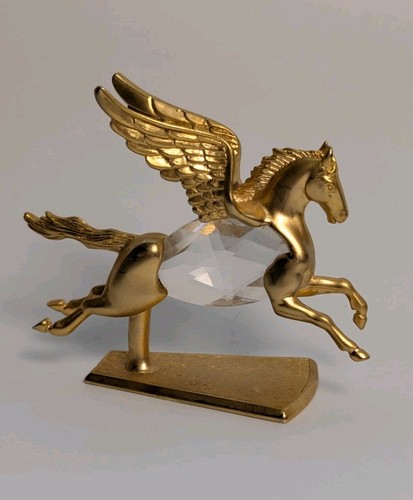 Vtg swarovski crystal pegasus - vtg,
