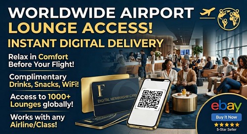 Worldwide airport lounge pass - worldwide,
