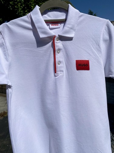 Hugo white polo - polo, shirt