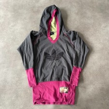 Adidas Y3 Yohij Vamamoto Hoodie Mens Small Vintage Collab Sweatshirt, Grey