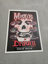 TPEEP121 MAGAZINE ADVERT 11X8" MISFIT FOOTWEAR BY DRAVEN SHOES 