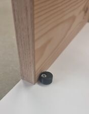 Adjustable Cupboard Inset Door Stops - White, Black, Grey or Wood Effect