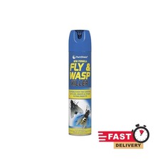 Fly Wasp Killer Spray Insect Midges Mosquito Fast Acting Repellent Aerosol 300ml