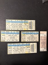 Vintage Concert Ticket Stub